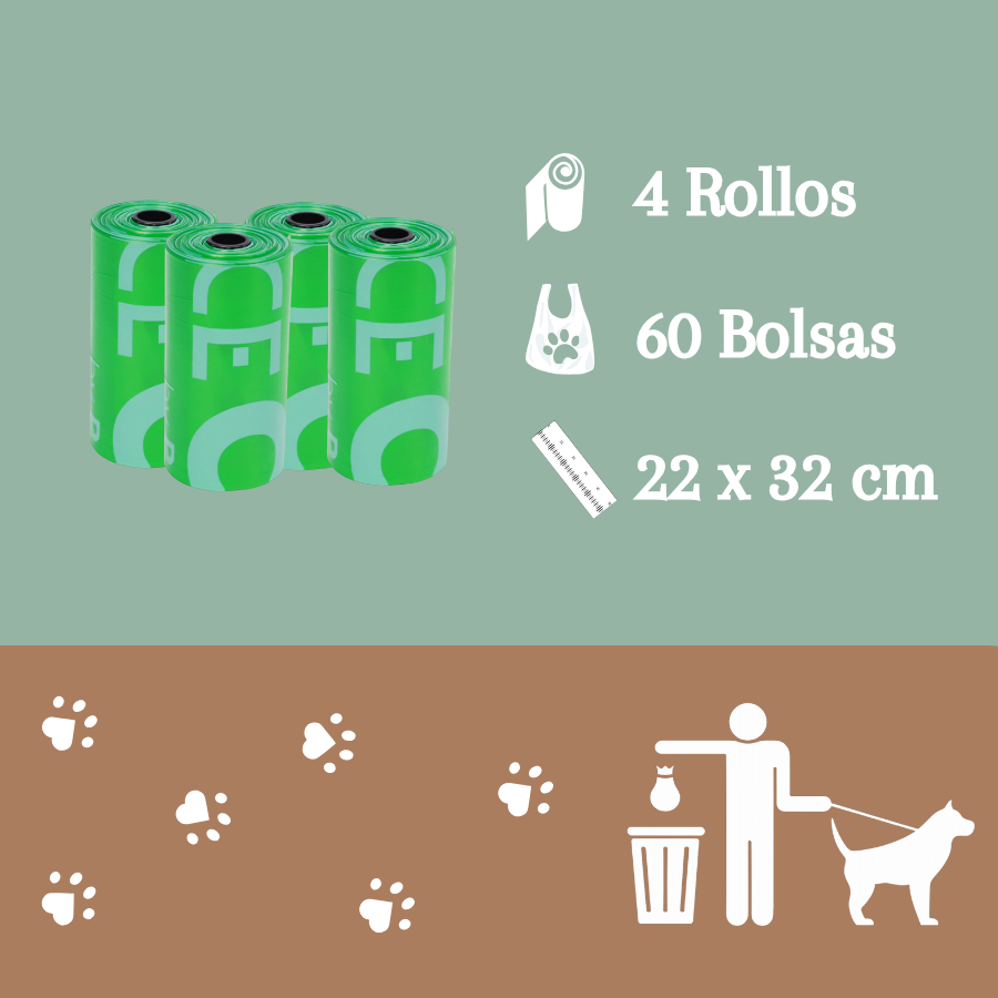 Nice Care Eco Bolsitas Rollo para perros, , large Imagen numero 3