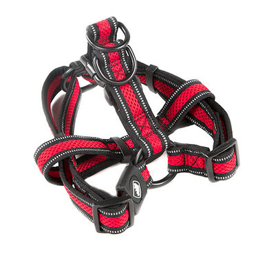 TK-Pet Reflective Comfort Arnés Rojo para perros