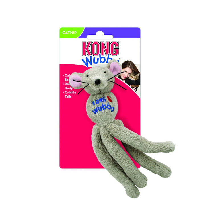 Kong Wubba Mouse peluche de juguete para gatos,  Imagen numero 1 Kong Wubba Mouse peluche de juguete para gatos, , large Imagen numero 1