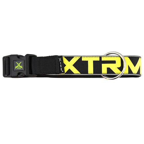 Nayeco X-TRM Neon Flash negro collar para perros Imagen numero 1