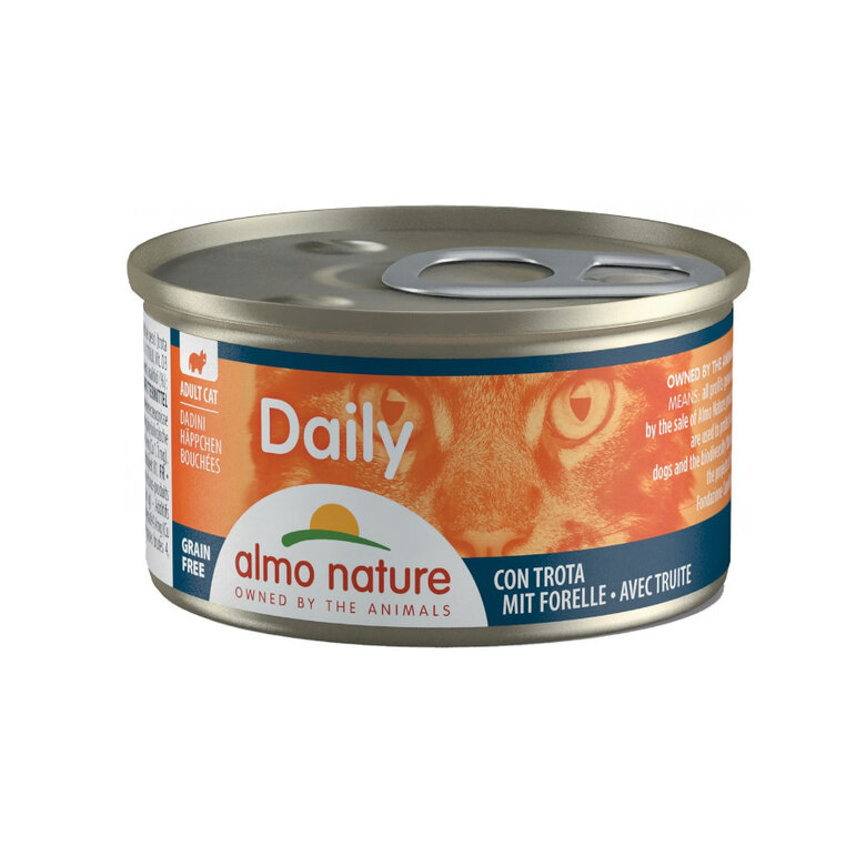 Almo Nature Daily Trucha lata para gatos , , large image number null