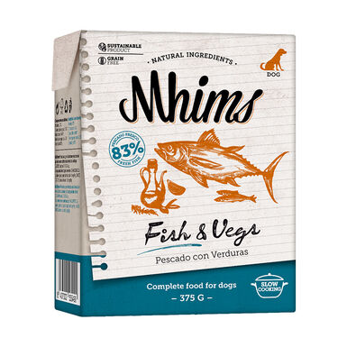 Mhims Pescado y Verduras bricks para perros 