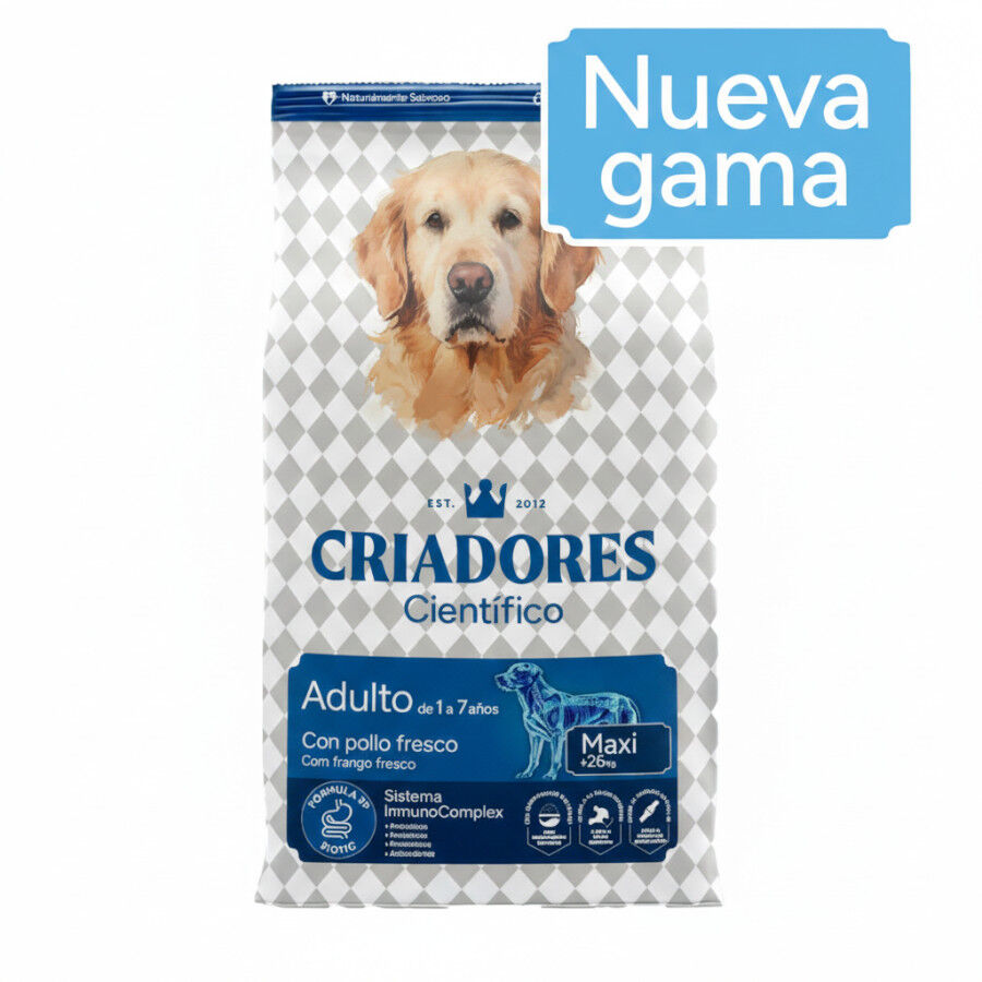 12 kg Criadores Cient&iacute;fico Adulto Maxi Pienso Pollo para perros, , large Imagen numero 2