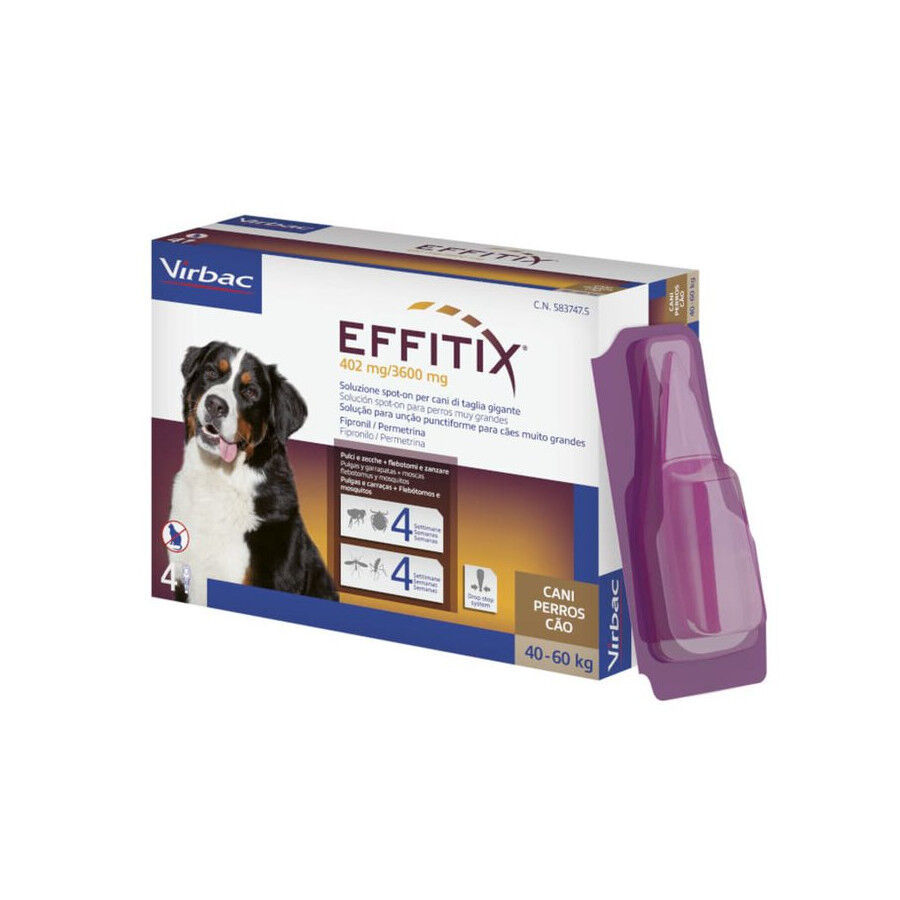 Effitix Antiparasitario en Pipetas para perros thumbnail