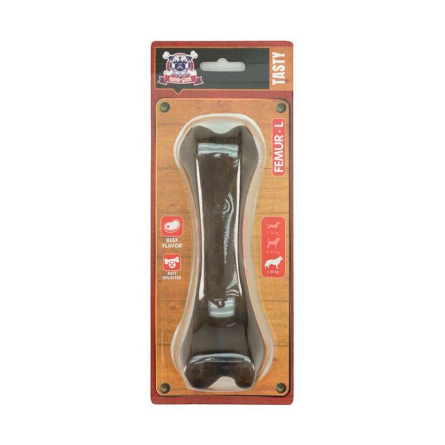 Wow Gum Hueso Mordedor Ternera para perros de razas grandes , , large Imagen numero 1