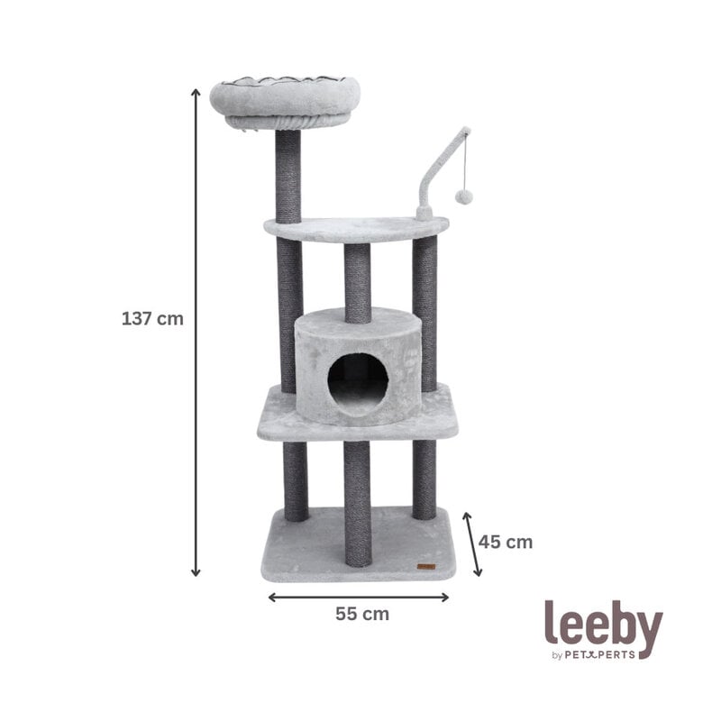 Leeby Kenzo árbol rascador con cama para gatos,  Imagen numero 6 Leeby Kenzo árbol rascador con cama para gatos, , large Imagen numero 6