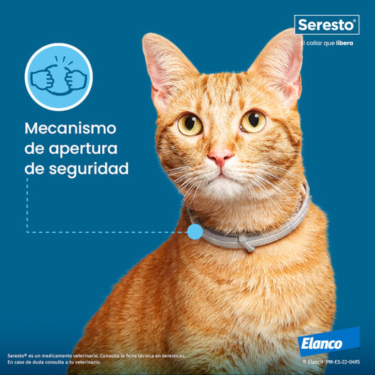 2 x Seresto Collar Antiparasitario para gatos 38cm - Pack Ahorro, , large image number null