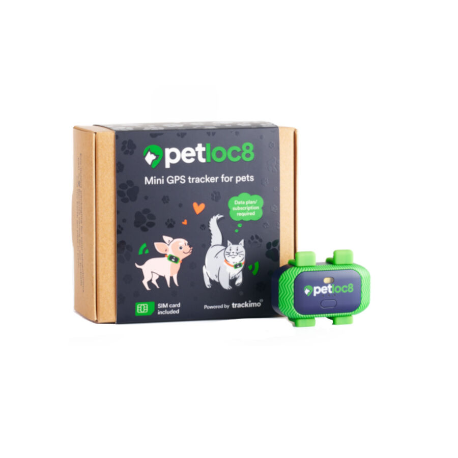 Tracktimo Localizador GPS Petloc8 Mini 4G para perros y gatos pequeños thumbnail