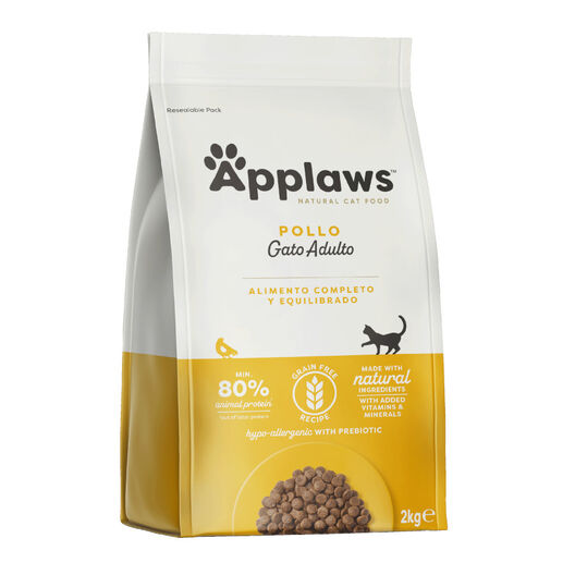 Applaws Adult Grain Free Pollo pienso para gatos, , large image number null