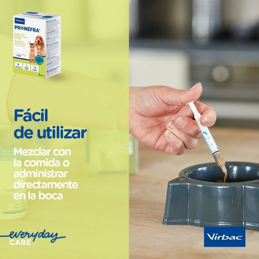 60 ml Virbac Pronefra Suplemento Alimenticio para perros y gatos, , large Imagen numero 4