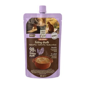 True Origins Pure Caldo de Pavo para gatos