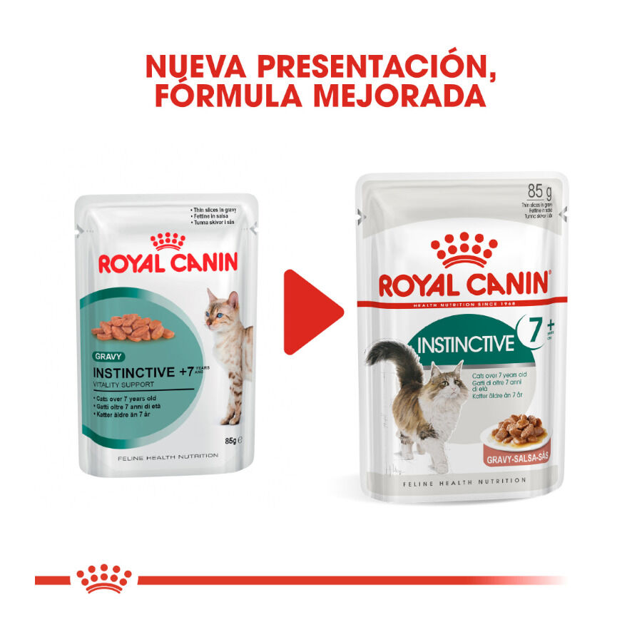 Royal Canin Senior 7+ Instinctive sobres para gatos thumbnail