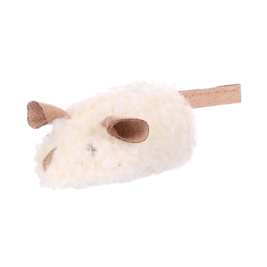 Flamingo Ratón de Peluche con Sonido para gatos