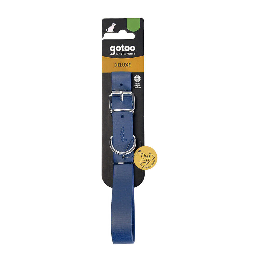 Gotoo Collar Biothane azul para perros, , large Imagen numero 10
