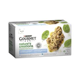 Gourmet Nature's Creations Pescado del Océano y Atún mini filetes para gatos