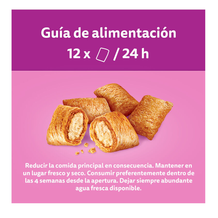 Whiskas Temptations Snacks Pollo y Queso para Gatos thumbnail