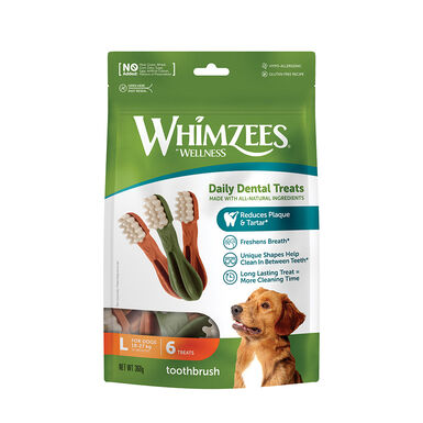 Whimzees Snacks Dentales para perros de razas grandes