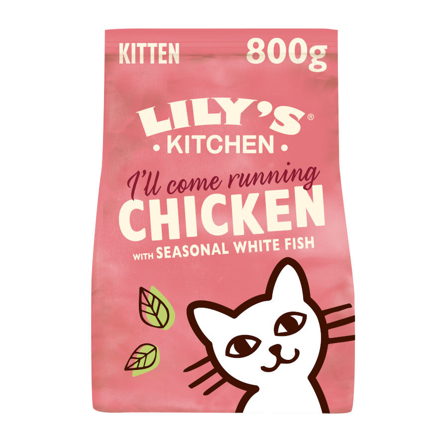 800 g Lily's Kitchen Kitten Pollo pienso para gatos, , large Imagen numero 1