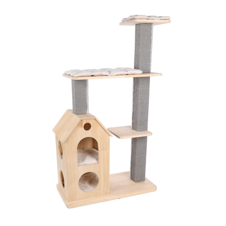 Flamingo Árbol Rascador Casandra Marrón para gatos