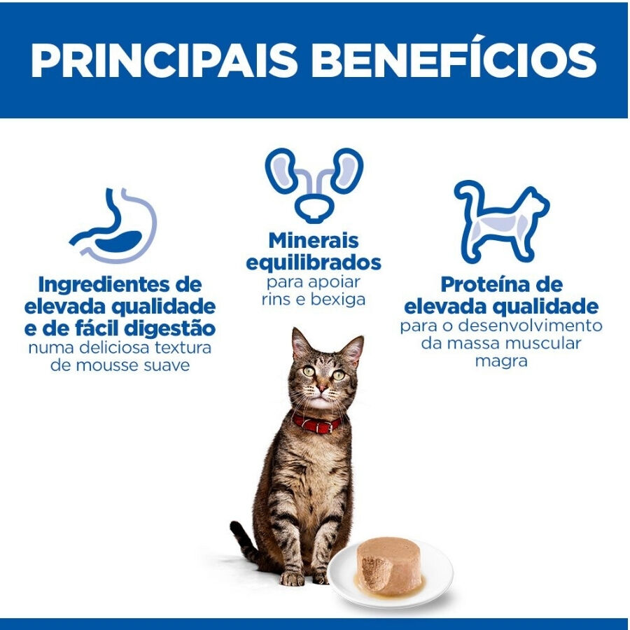 85 g Hill's Science Plan Adult Mousse de Pollo lata para gatos, , large Imagen numero 4