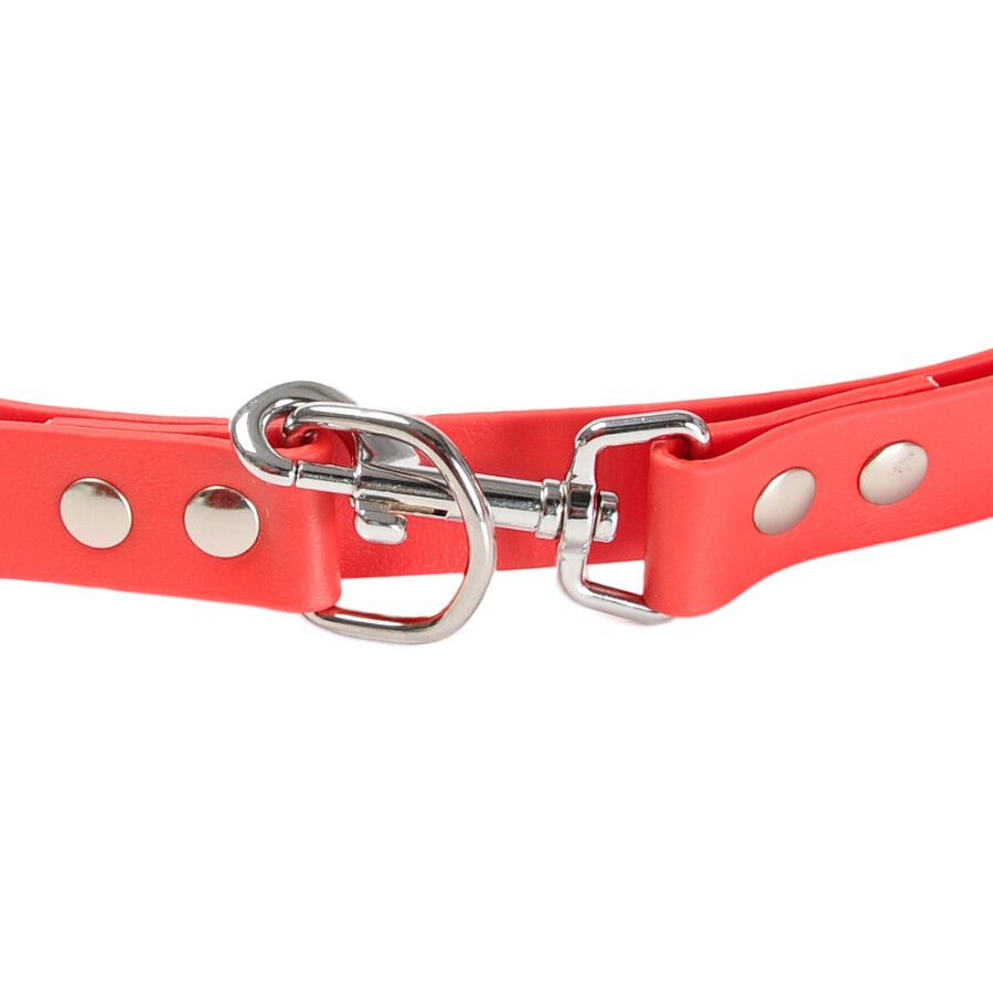 Gotoo Correa Biothane roja para perros, , large Imagen numero 5