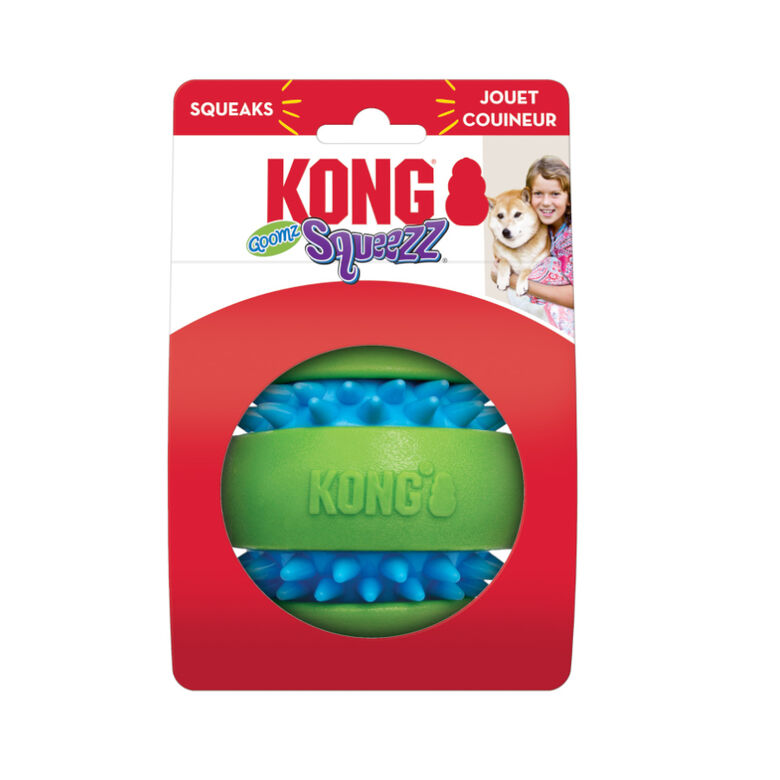 Kong Squeezz Goomz Pelota con relieve para perros thumbnail