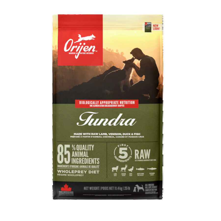 Orijen Tundra Pienso Seco Cordero y Ciervo para perros