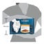 4 sobres x 85 g Gourmet Perle Filetes de Salm&oacute;n y At&uacute;n en salsa sobre para gatos, , large indicador imagen numero 3