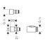 Hansgrohe Set de Acople de Duchas para perros, , large indicador imagen numero 2