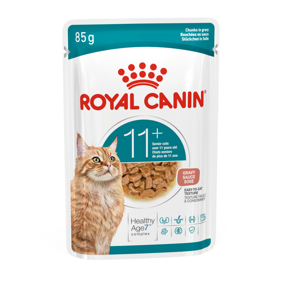 Royal Canin Ageing 11+ sobre en salsa para gatos