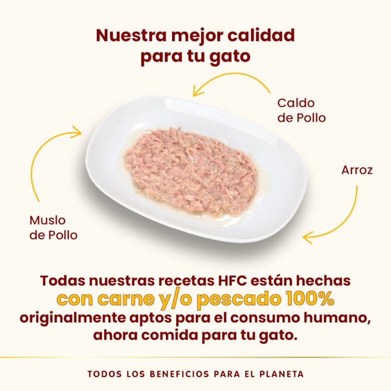 70 g Almo Nature HFC Muslo de Pollo lata para gatos ,  Imagen numero 3 70 g Almo Nature HFC Muslo de Pollo lata para gatos , , large Imagen numero 3