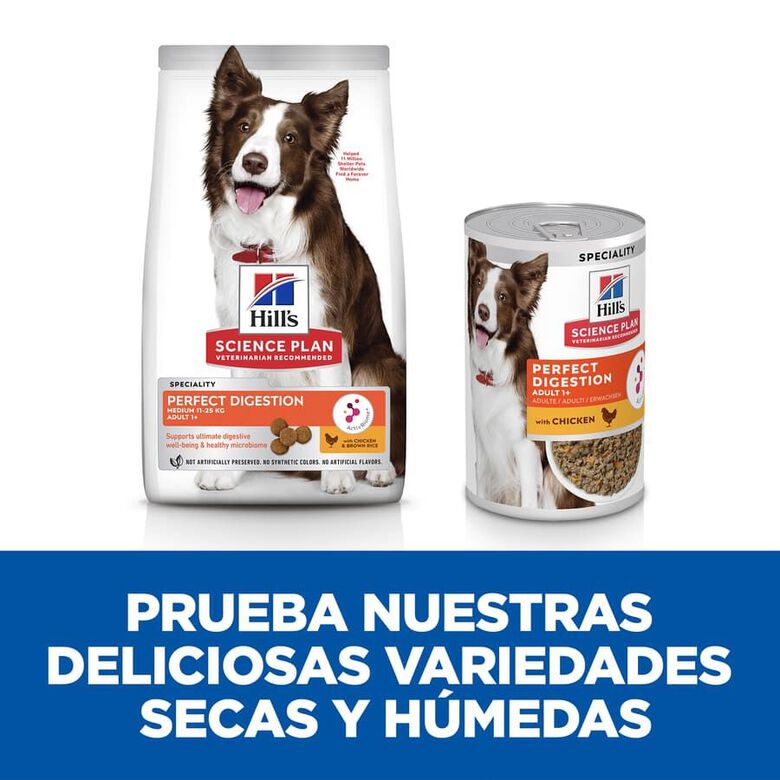 Hill&#039;s Science Plan Perfect Digestion Adult Pollo lata para perros thumbnail