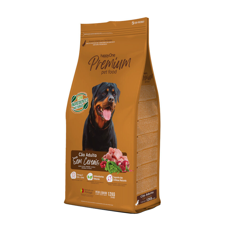 happyOne Premium Adult Grain Free de Pollo pienso para perros, , large Imagen numero 1
