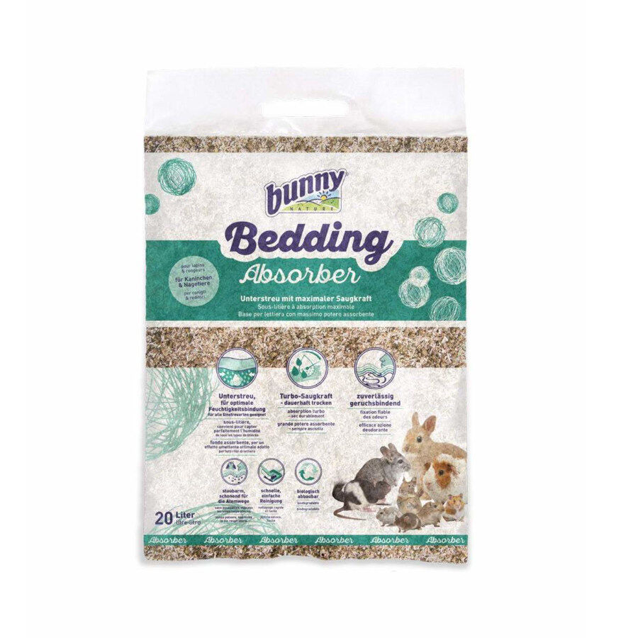 Bunny Nature Bedding Absorber Lecho natural para roedores, , large Imagen numero 1
