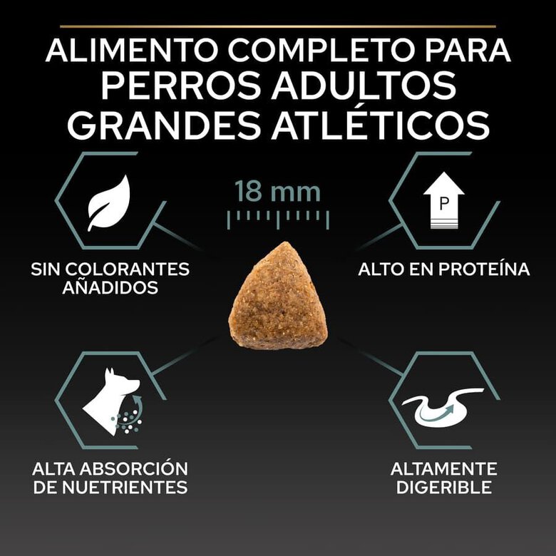 14 kg Pro Plan Adult Large Athletic Digestión Cordero pienso para perros,  Imagen numero 5 14 kg Pro Plan Adult Large Athletic Digestión Cordero pienso para perros, , large Imagen numero 5