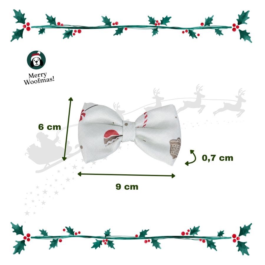 Wonder Christmas Pajarita Caramelo para perros, , large Imagen numero 3