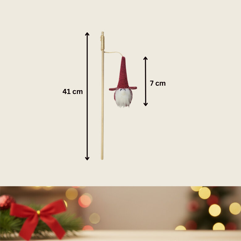 Wonder Christmas Juguete de Caña Santa Navideño para gatos,  Imagen numero 4 Wonder Christmas Juguete de Caña Santa Navideño para gatos, , large Imagen numero 4