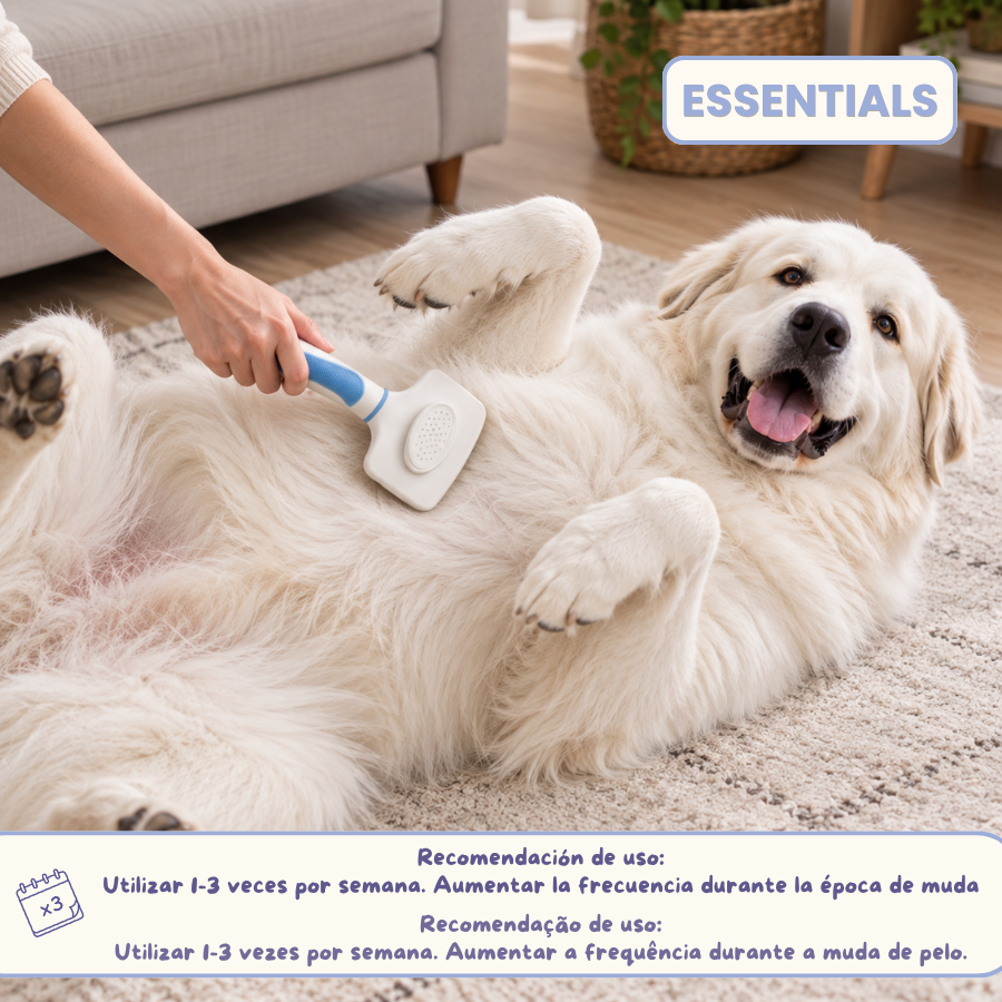 Bloob Cepillo Carda Autolimpiante para perros, , large Imagen numero 8