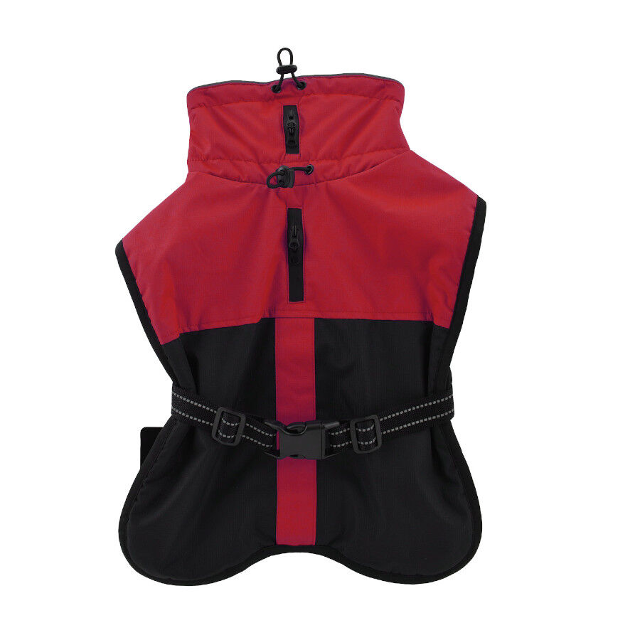 Outech Abrigo Impermeable Rojo para perros thumbnail