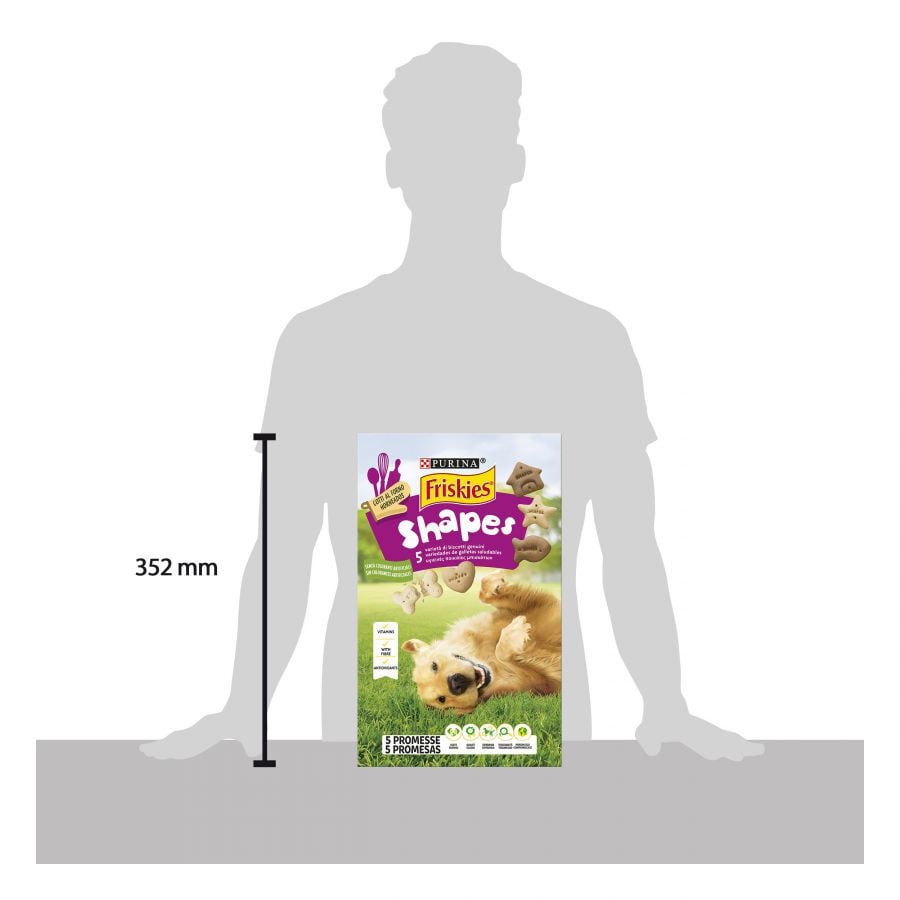 800 g Friskies Galletas Shapes para perros, , large Imagen numero 4