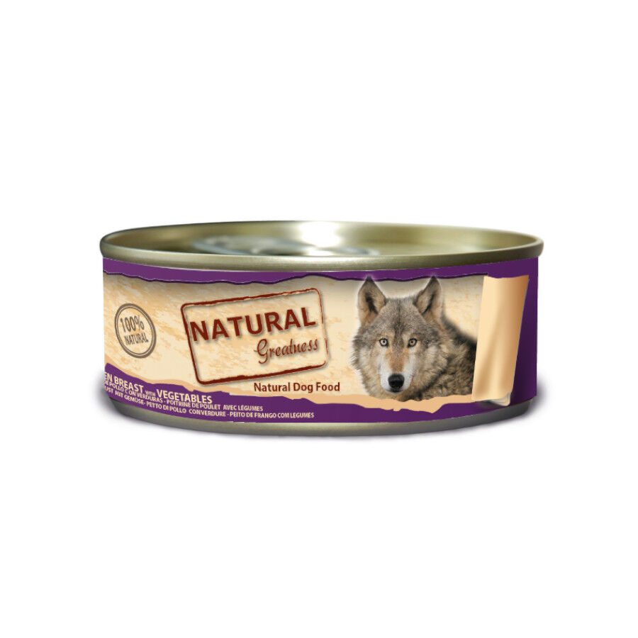 Natural Greatness Pechuga de Pollo con Verduras lata para perros