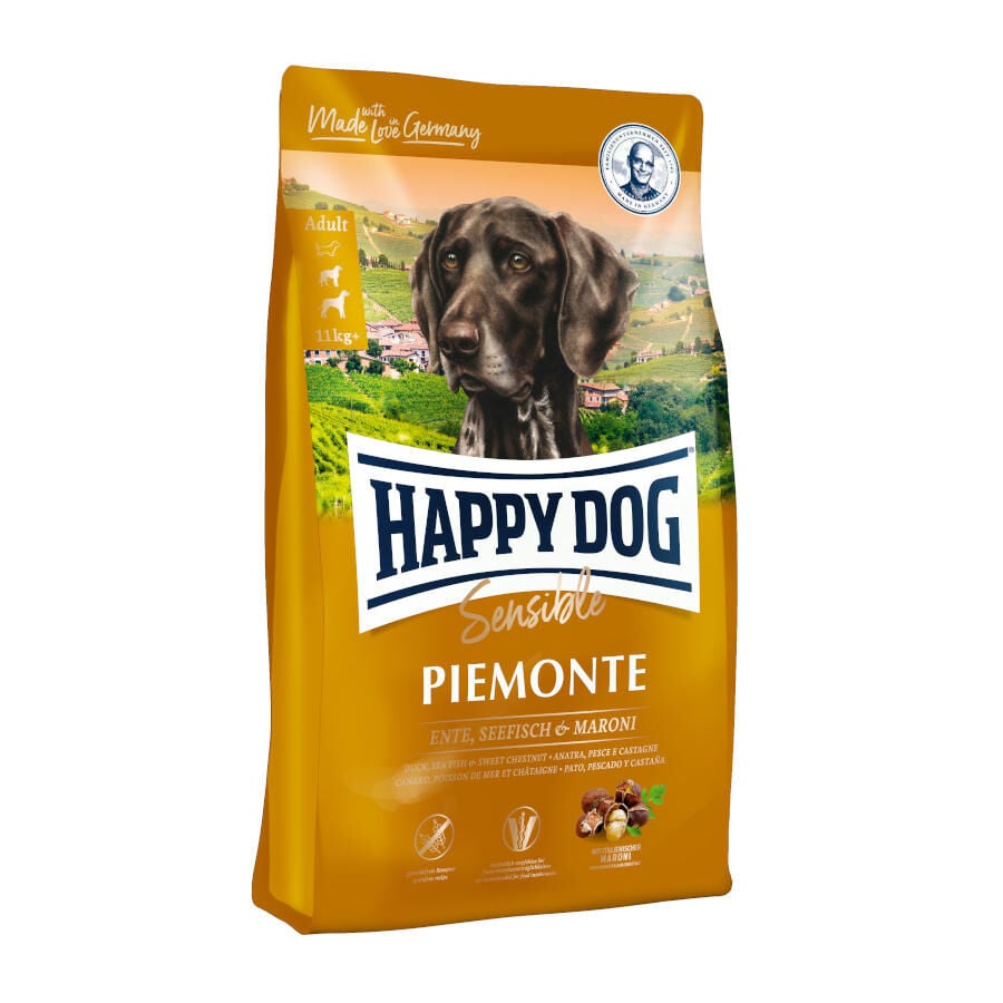 10 kg Happy Dog Adult Sensible Piemonte Pato y Pescado pienso , , large Imagen numero 1