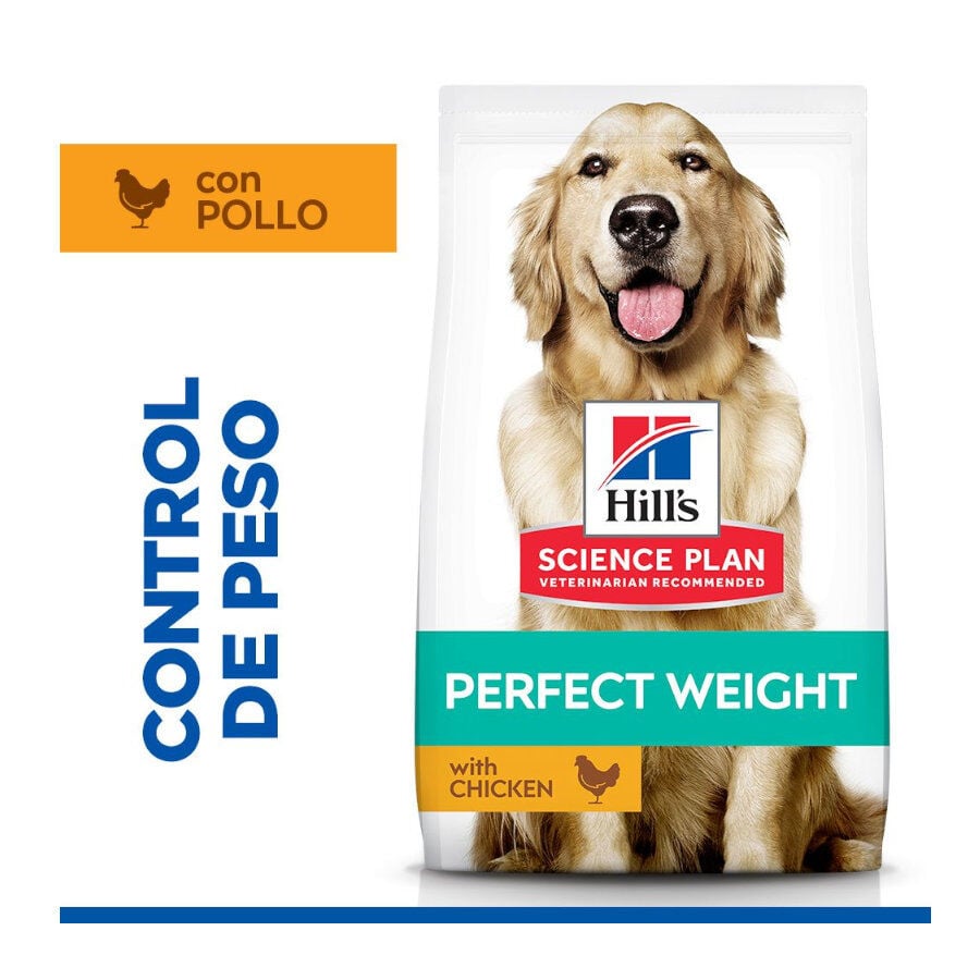 12 kg Hill's Science Plan Perfect Weight Adult Large Pollo pienso para perros, , large Imagen numero 2