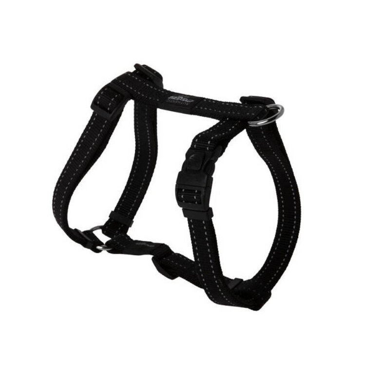 Rogz Utility Arnés Negro Reflectante para perros,  Imagen numero 1 Rogz Utility Arnés Negro Reflectante para perros, , large Imagen numero 1