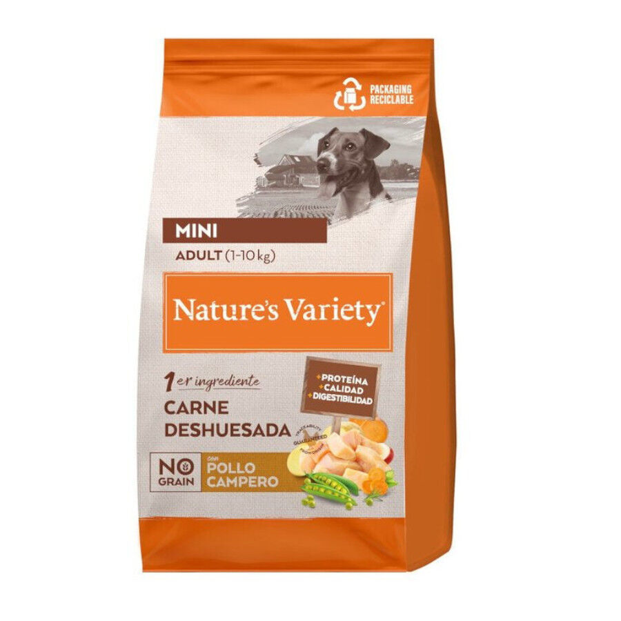 Nature&#039;s Variety No Grain Adult Mini Pollo pienso para perros thumbnail