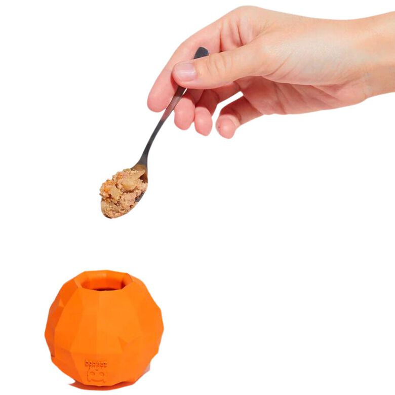 Zeedog Dispensador de Snacks naranja para perros thumbnail
