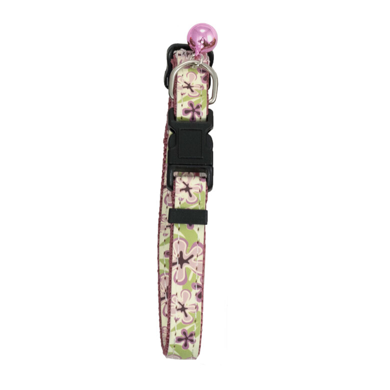 Nayeco Envy Spring Fun collar rosa para gatos, , large image number null