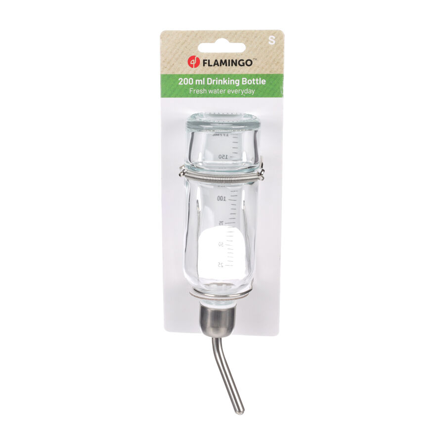 400 ml Flamingo Athina Botella Bebedero para roedores, , large Imagen numero 2