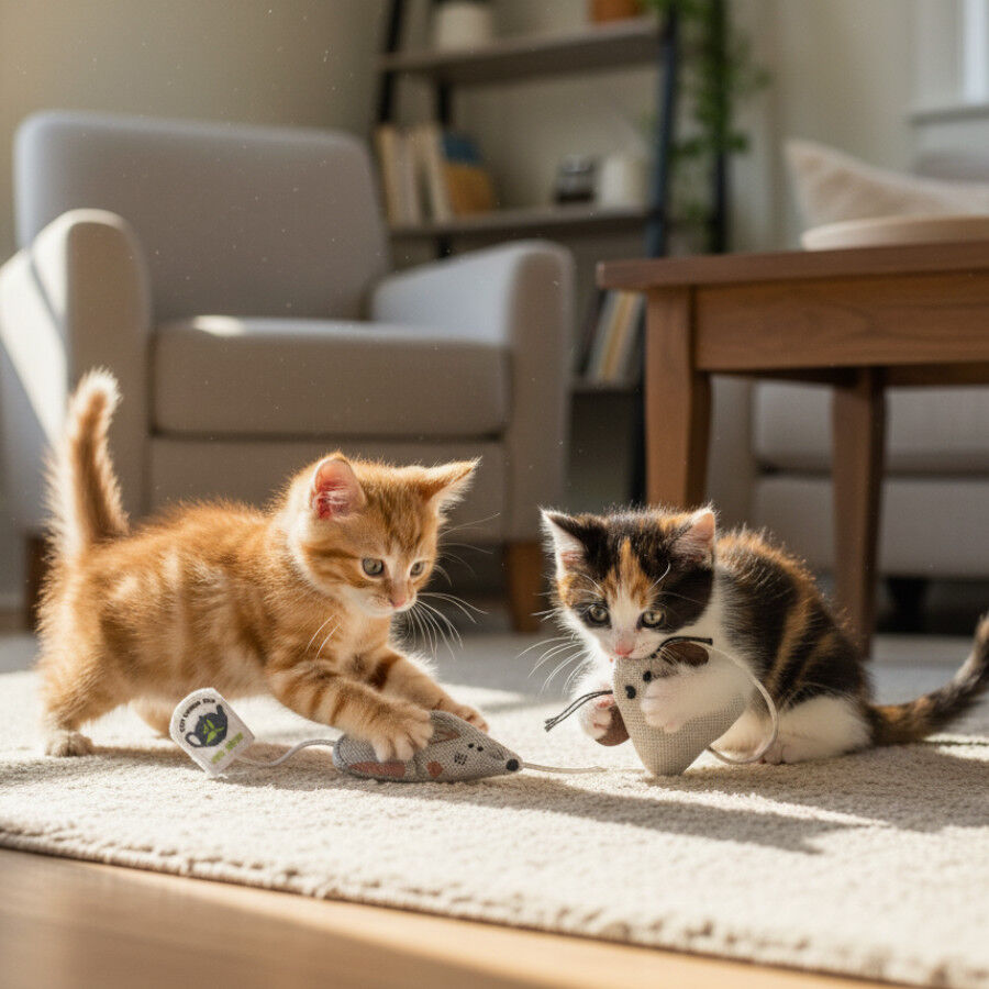 Tootoy! Ratón de Tela con Catnip para gatitos