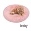 Leeby Cama Donut Antiestrés de Pelo Rosa para gatos, , large indicador imagen numero 2